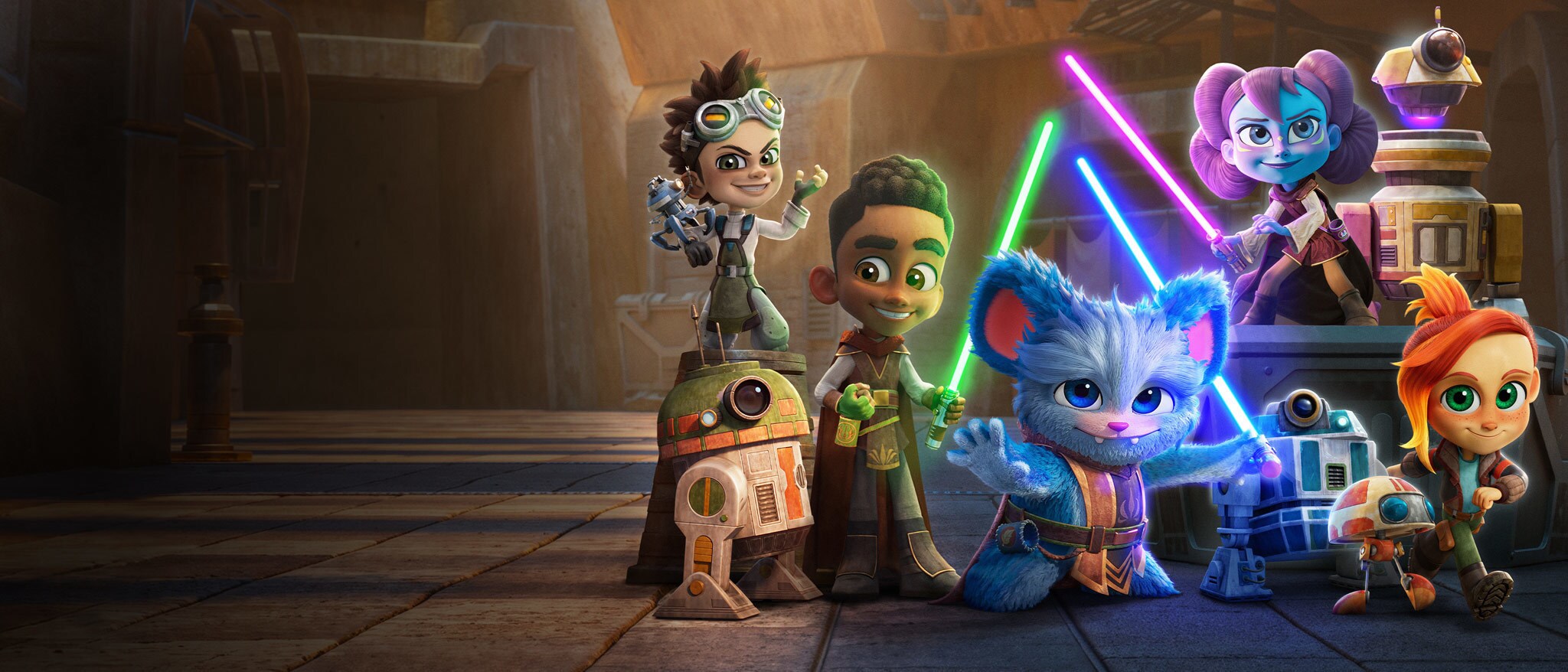 Star Wars: Young Jedi Adventures season 3 key art