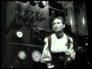 Actress Cloris Leachman in the movie "Young Frankenstein"