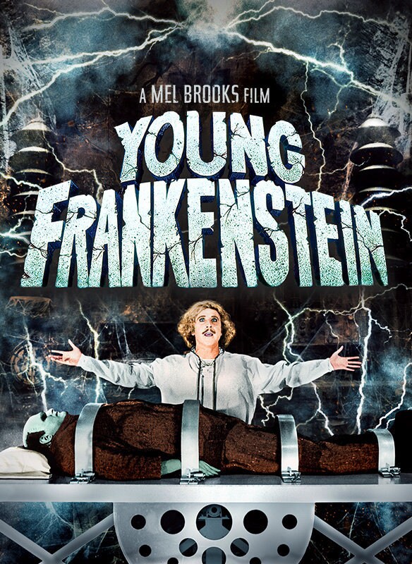 Young Frankenstein movie poster