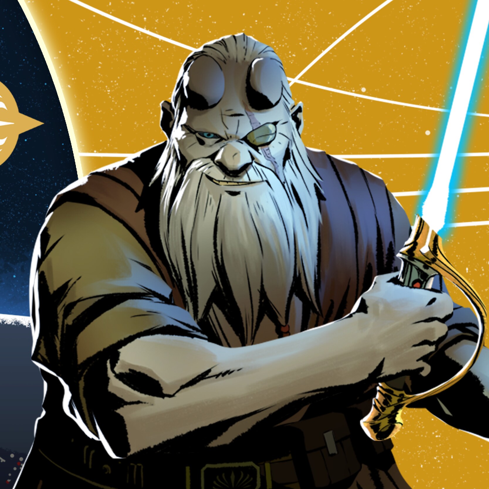 Jedi Master Porter Engle | Characters of Star Wars the High 
