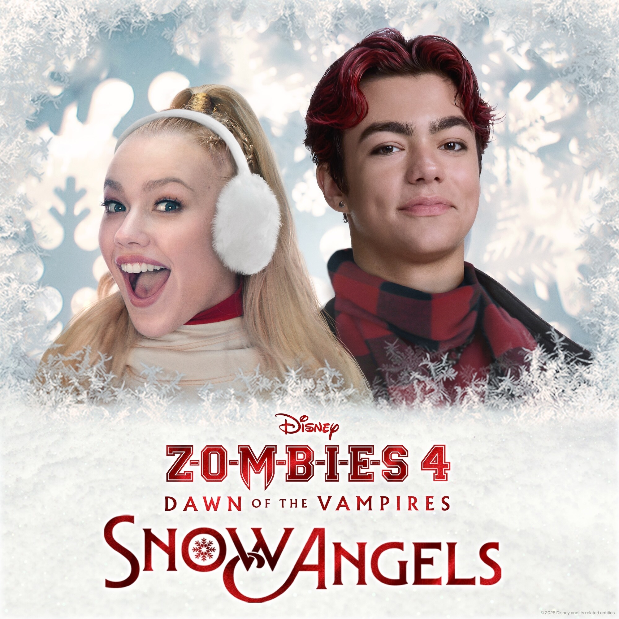 Zombies 4' Stars Malachi Barton And Freya Skye Bring Winter Vibes