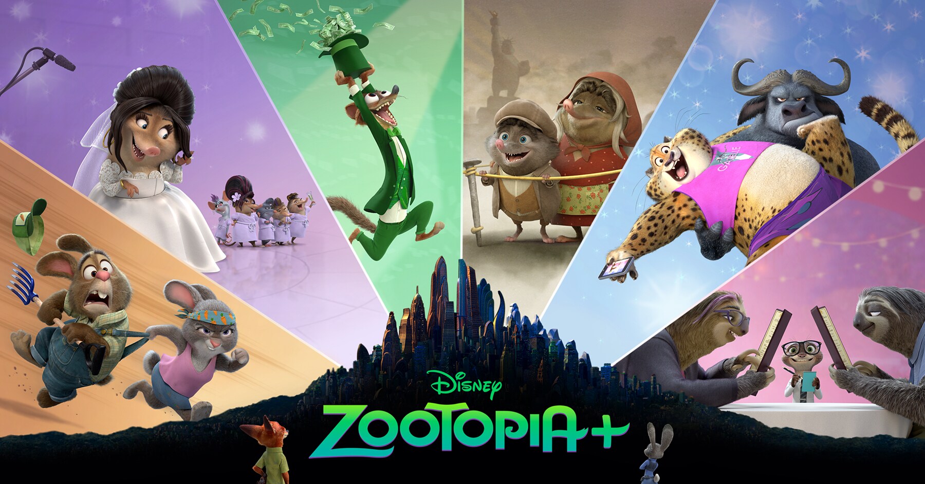 Séries entre Estrelas.: Zootopia - Conheça Os Personagens Do Filme