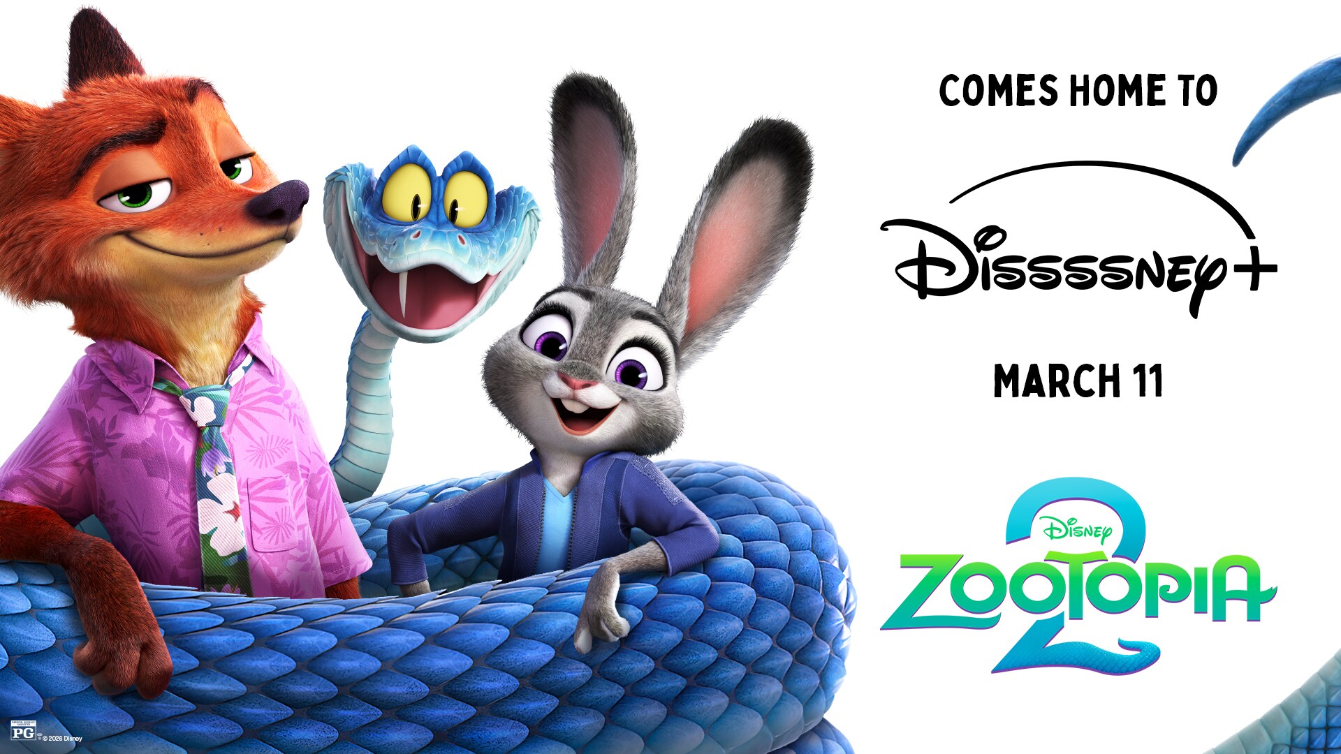 Experience the Record-Breaking Phenomenon when Zootopia 2 Streams  Exclusively on Disney+ March 11